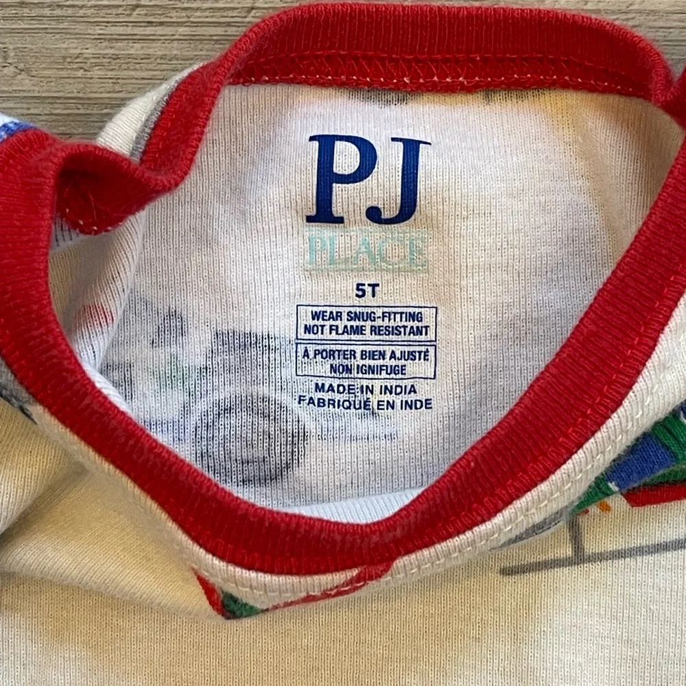 The Children’s Place | Rescue Vehicle Snug Fit Cotton Pajamas | Size: 5T
